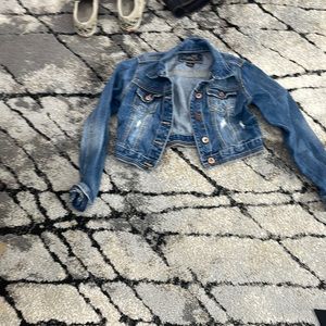 JEAN JACKET really cute worn once